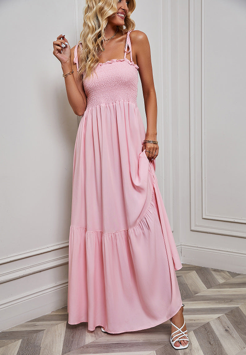 Women's Sexy Slip Bandeau Beach Dress CD519