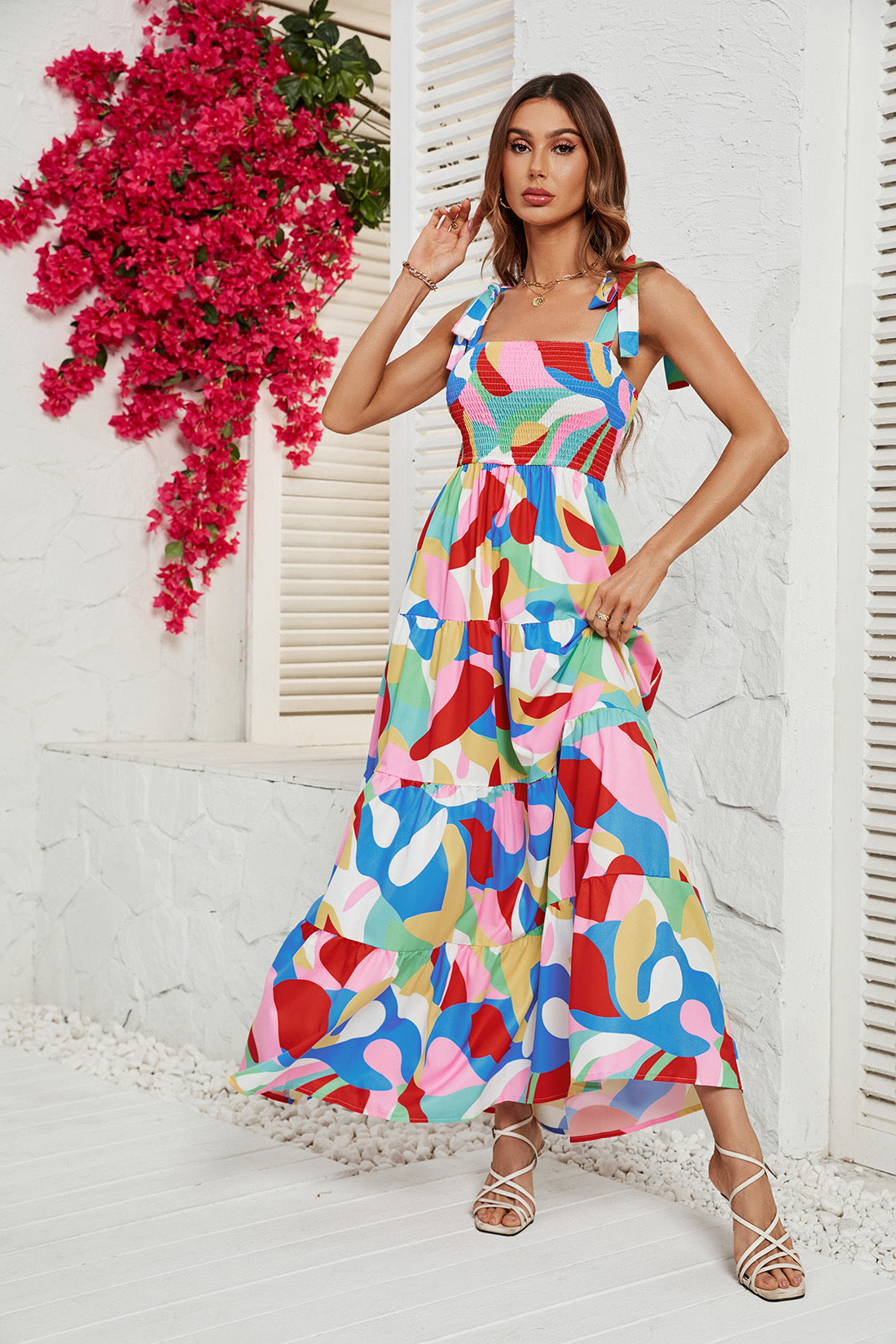 Women's Sexy Graphic Print Dress CD582