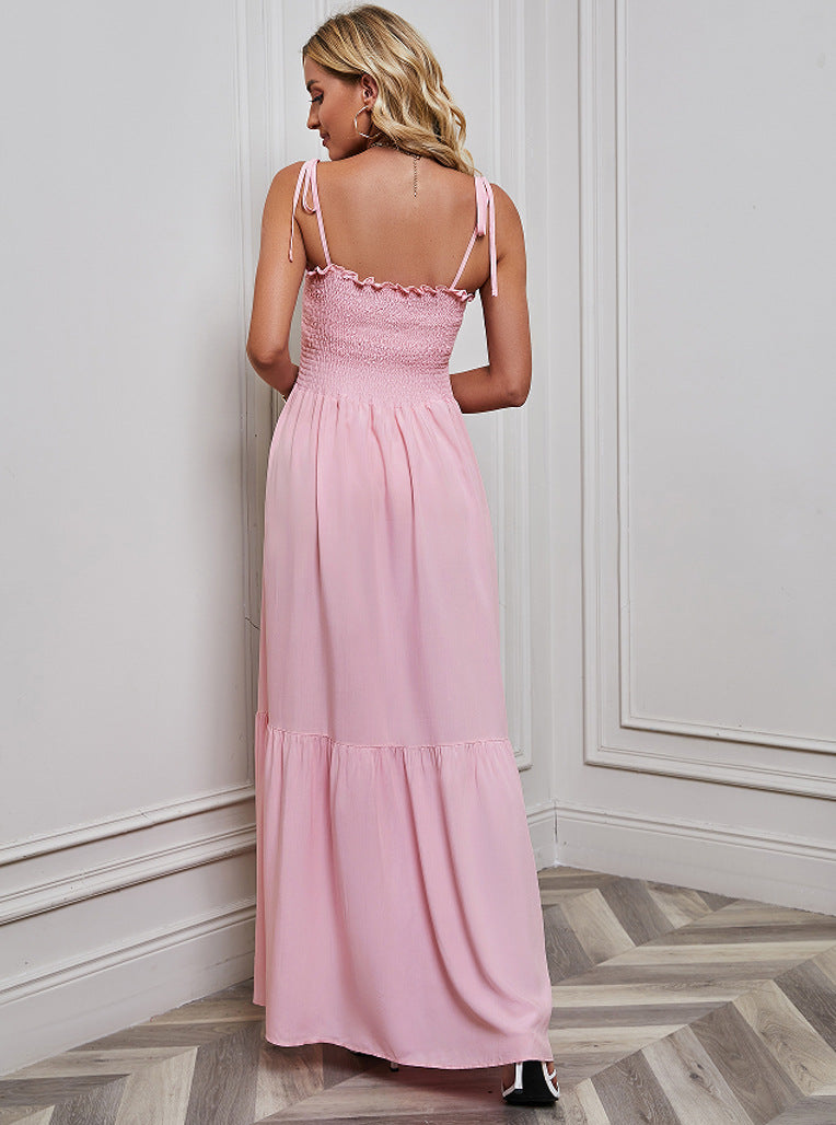 Women's Sexy Slip Bandeau Beach Dress CD519