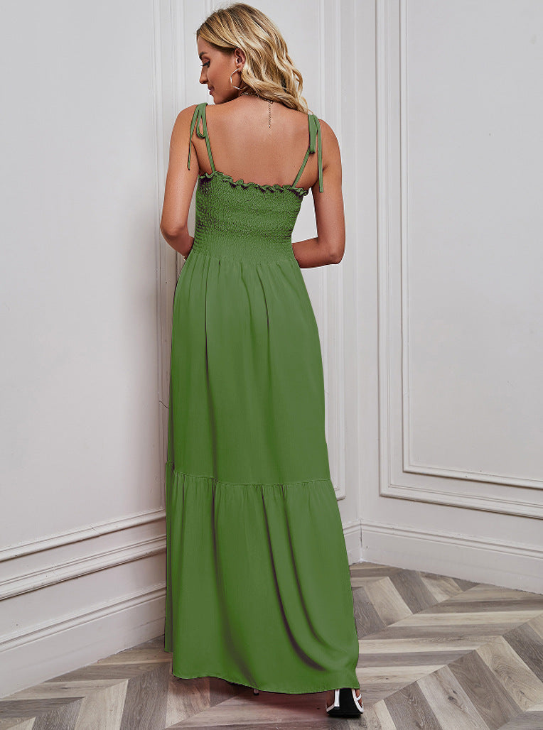 Women's Sexy Slip Bandeau Beach Dress CD519