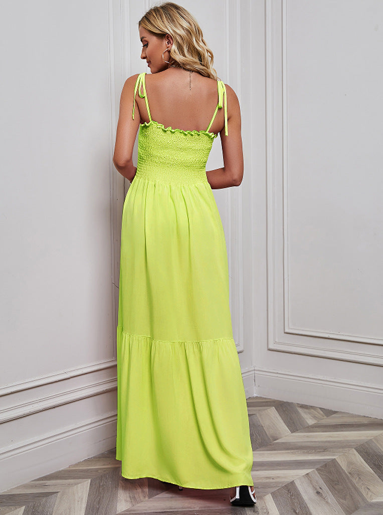 Women's Sexy Slip Bandeau Beach Dress CD519