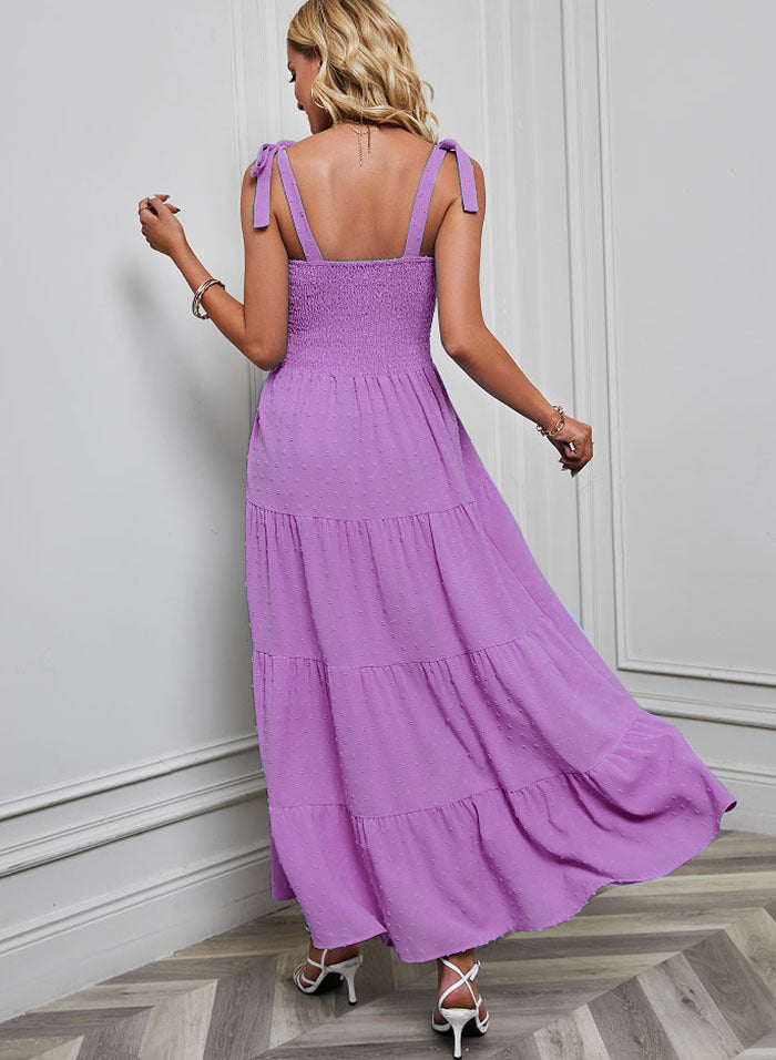 Women's sexy wrap-around jacquard dress CD525