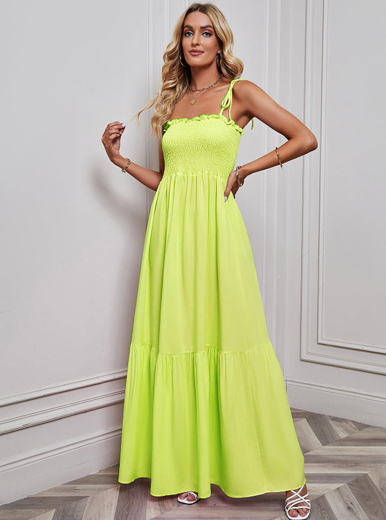 Women's Sexy Slip Bandeau Beach Dress CD519