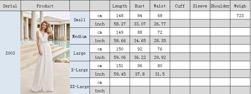 Sleeveless V-neck Jumpsuit Slimming Pants CD639