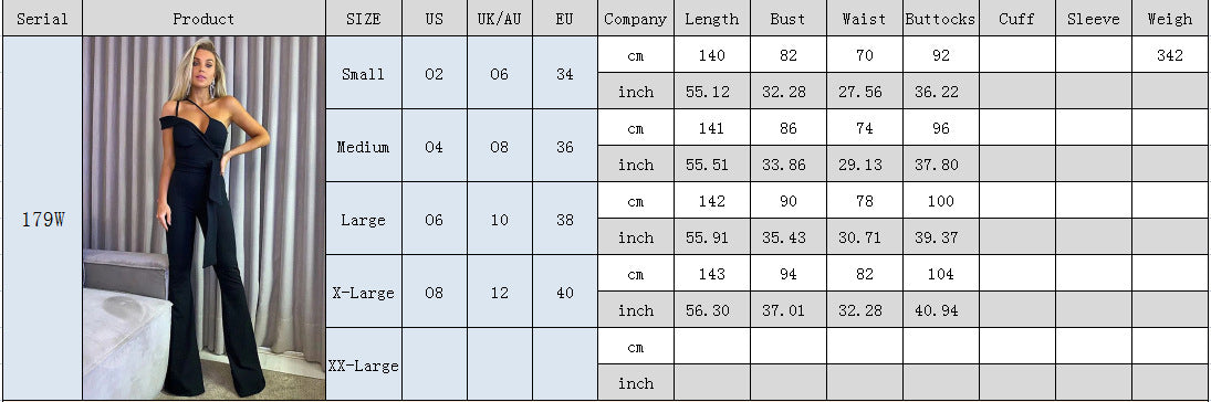 Raglan Sleeve Jumpsuit Slim Fit Pants CD649