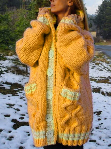Women's Stylish Casual Hoodie Sweater Coat