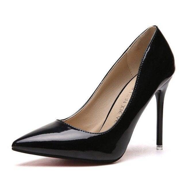 👠Women's Pumps Pointed Toe High Heels Slip-On Stiletto Party Shoe