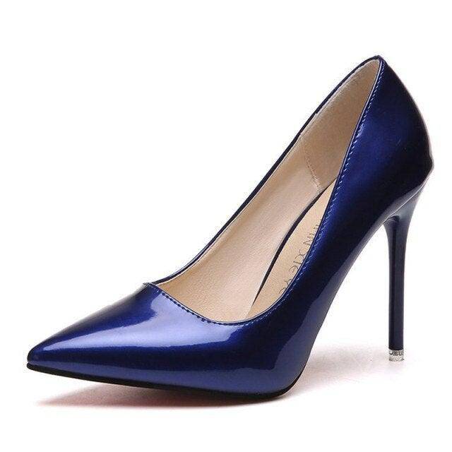 👠Women's Pumps Pointed Toe High Heels Slip-On Stiletto Party Shoe