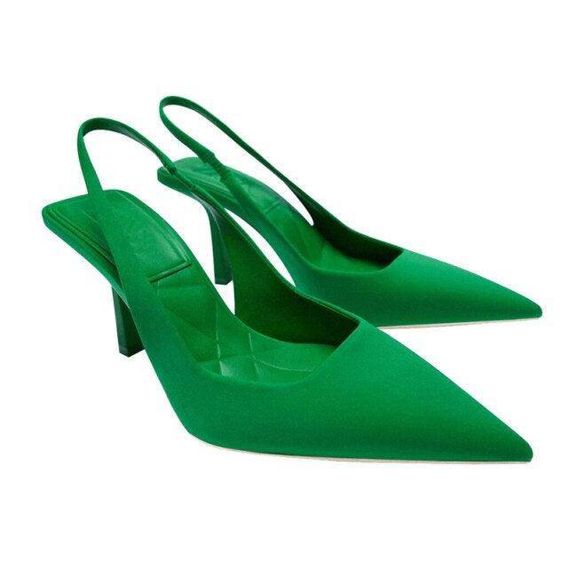 Women's Crystal Diamond Pumps For Wedding - Charlotte-dress