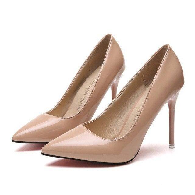 👠Women's Pumps Pointed Toe High Heels Slip-On Stiletto Party Shoe