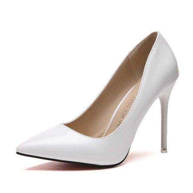👠Women's Pumps Pointed Toe High Heels Slip-On Stiletto Party Shoe
