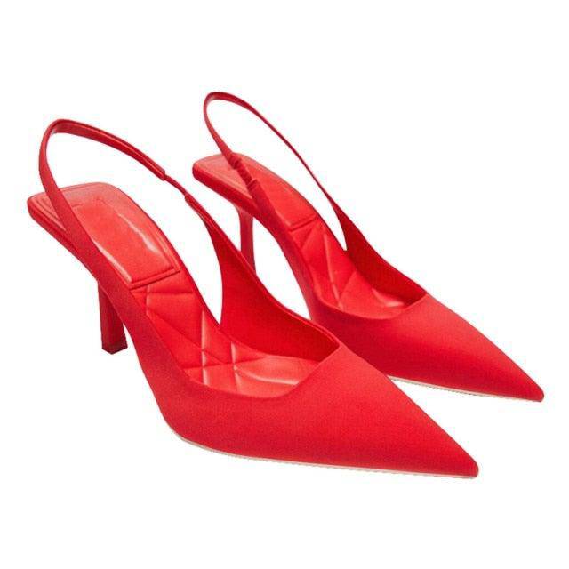 Women's Crystal Diamond Pumps For Wedding - Charlotte-dress