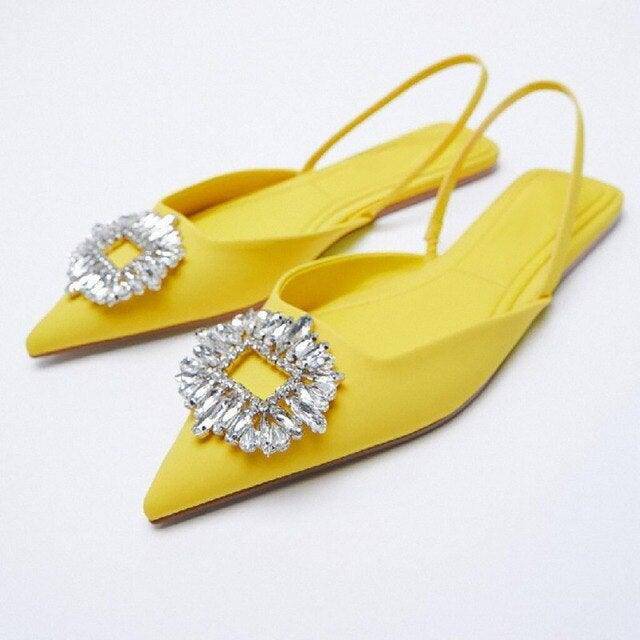 Women's Crystal Diamond Pumps For Wedding - Charlotte-dress