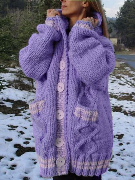 Women's Stylish Casual Hoodie Sweater Coat