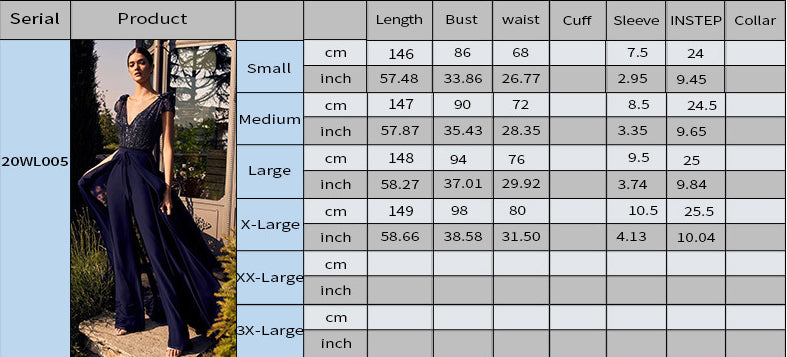 New Dress V-neck Jumpsuit CD638