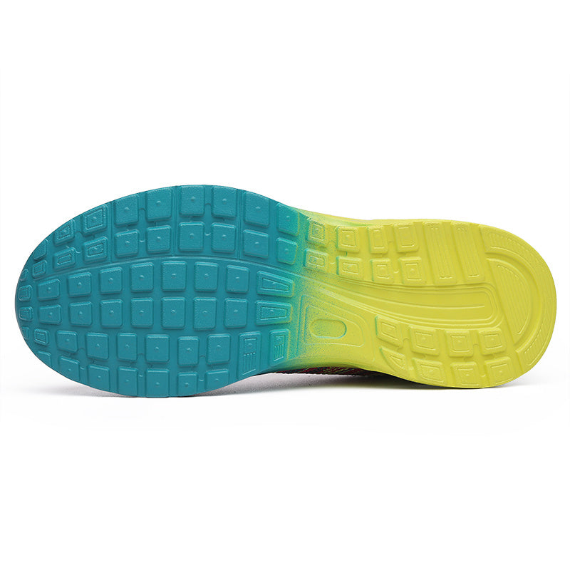 New Air Cushion Design Colorblock Running Sneakers CD425