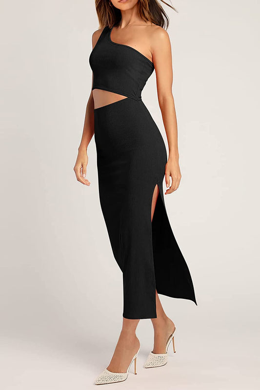 Women's Spaghetti Strap Sleeveless High Waist Beach Long Maxi Sun Dress