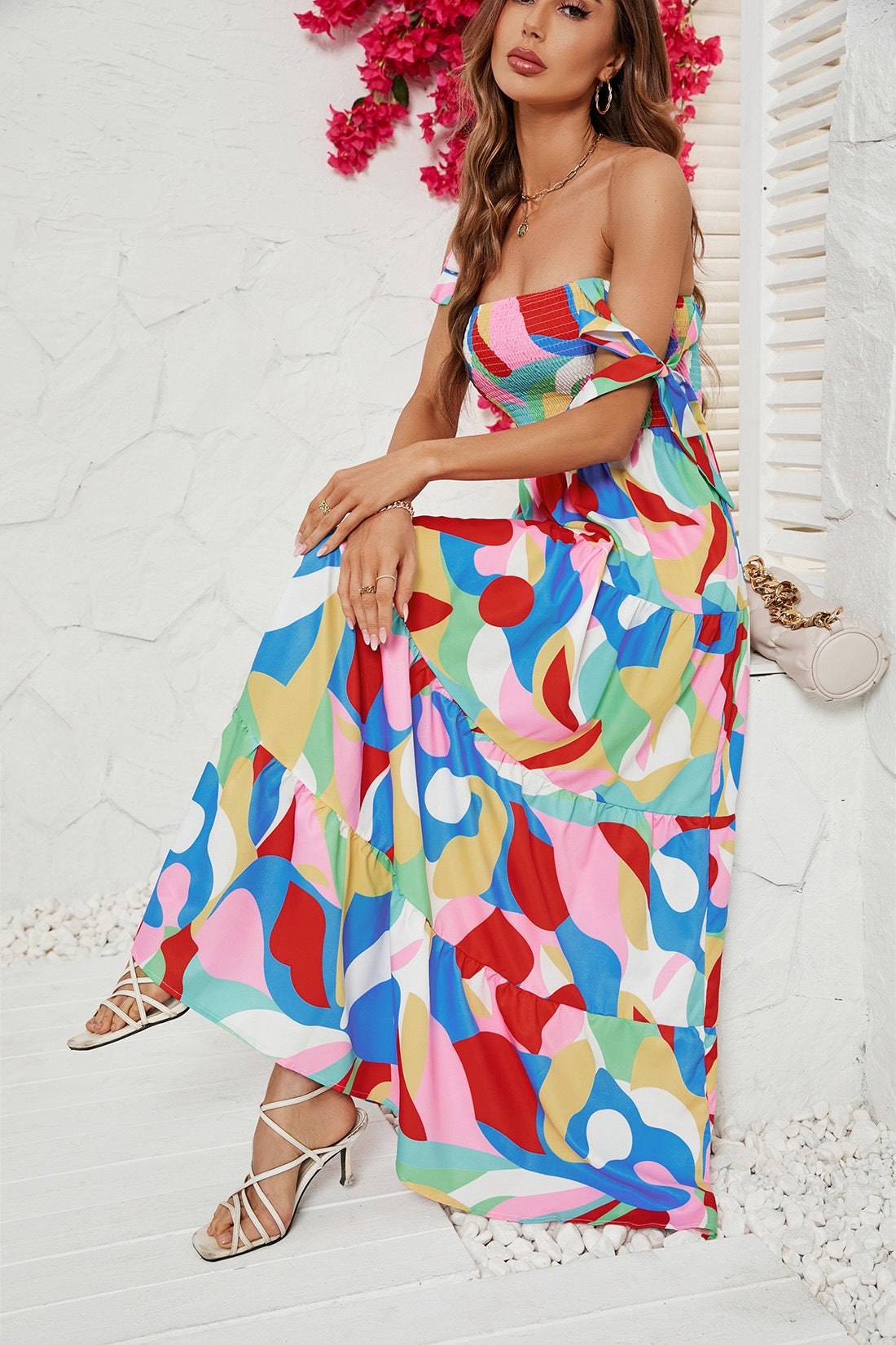 Women's Sexy Graphic Print Dress CD582