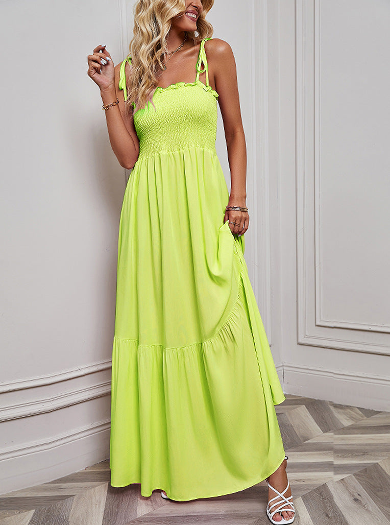 Women's Sexy Slip Bandeau Beach Dress CD519
