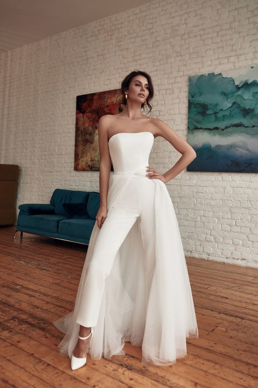 Sexy Tube Top Sleeveless Jumpsuit CD636