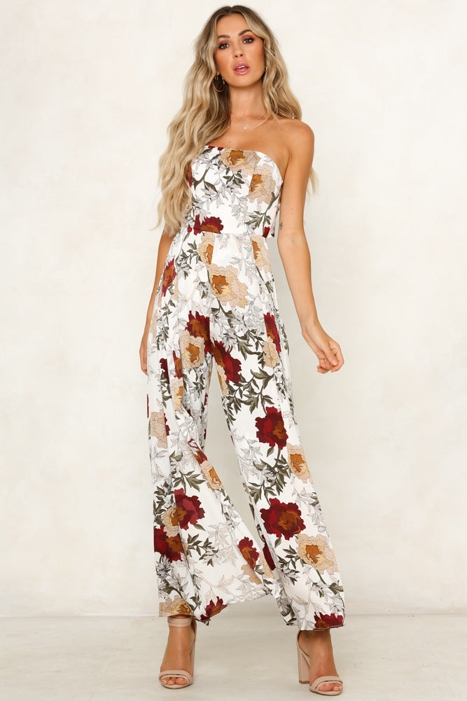 One Line Neck Sexy Off Shoulder Wrap Chest Off Back Dress CD350
