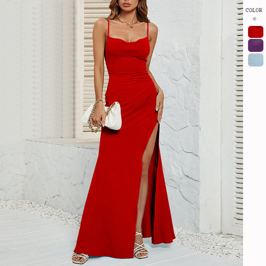 Women's Split Slip Maxi Dress CD574