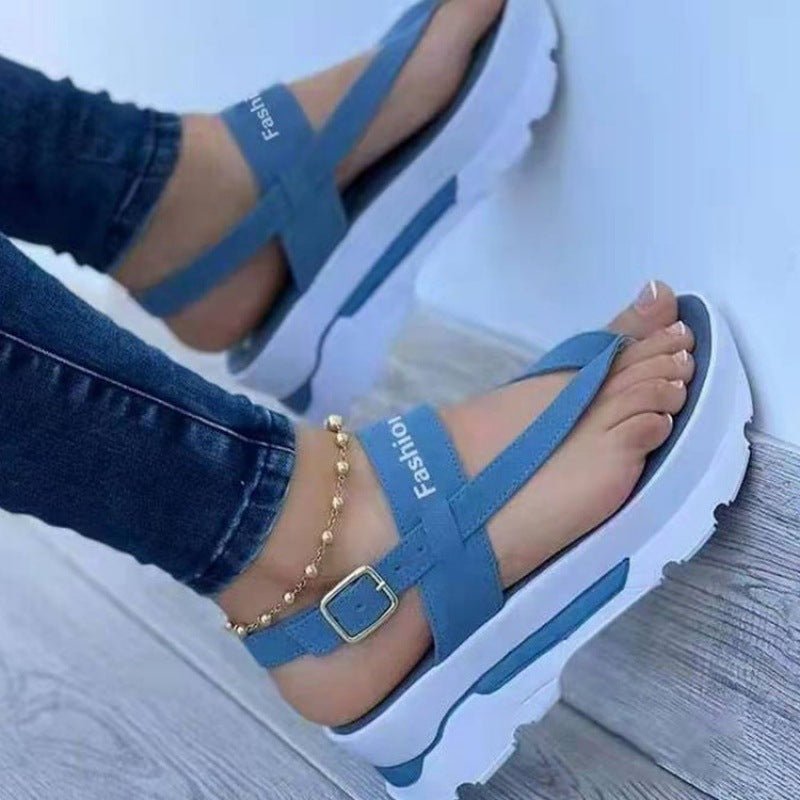 Women's Wedge Toe Clip Sandals CD502