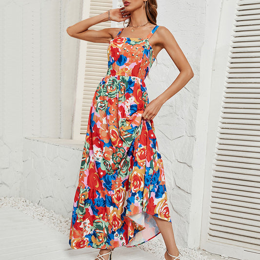 Women's Babe-print Slip Dress CD576
