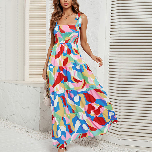 Women's Sexy Graphic Print Dress CD582