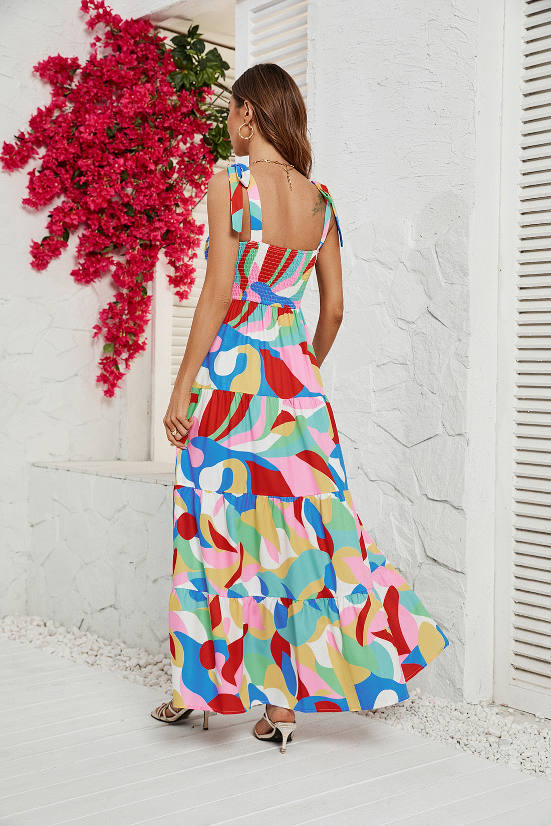 Women's Sexy Graphic Print Dress CD582