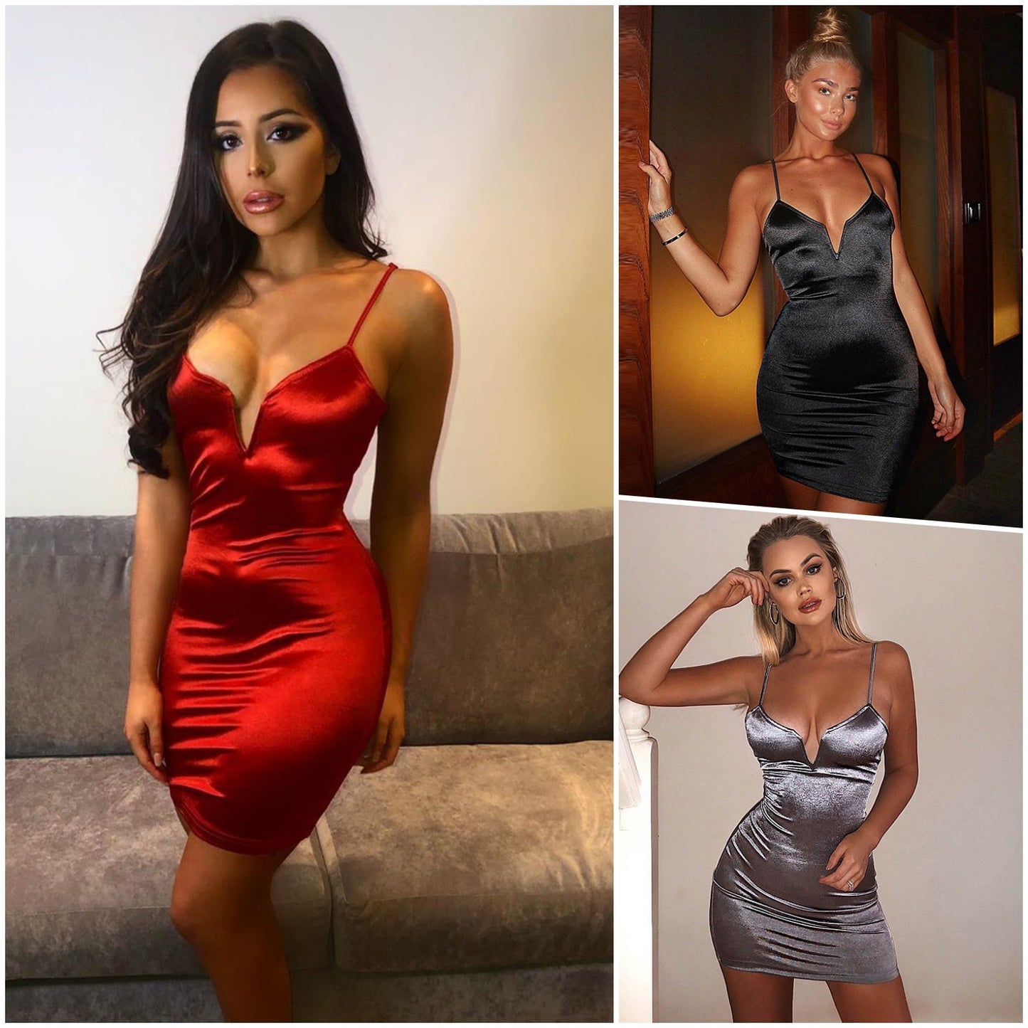 Sexy Slim Fit Wrap Hip Dress Short Dress CD216