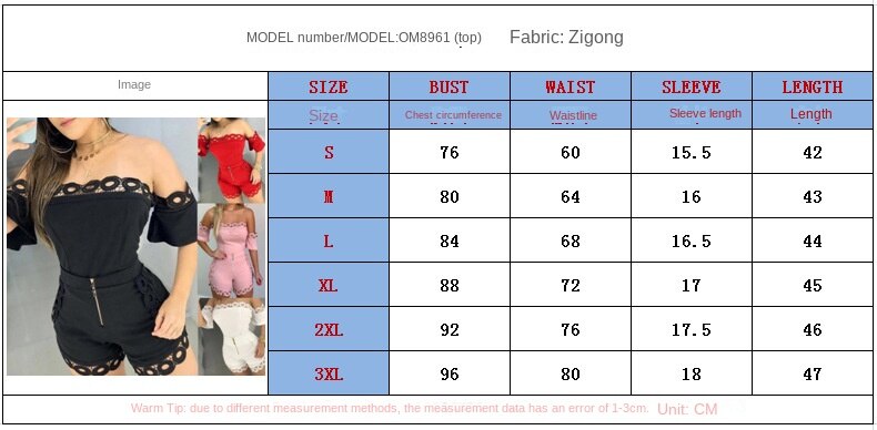 Slim Fit Off Shoulder Lace Two Piece Set CD623
