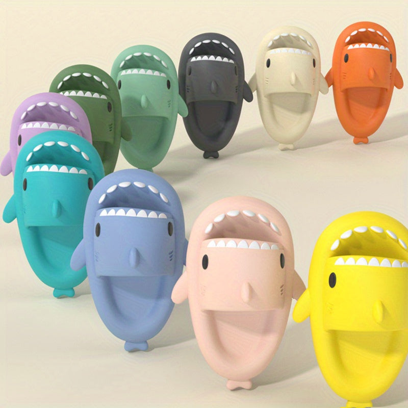 Unisex Cartoon Shark Cloud Non-Slip Anime Slippers CD417