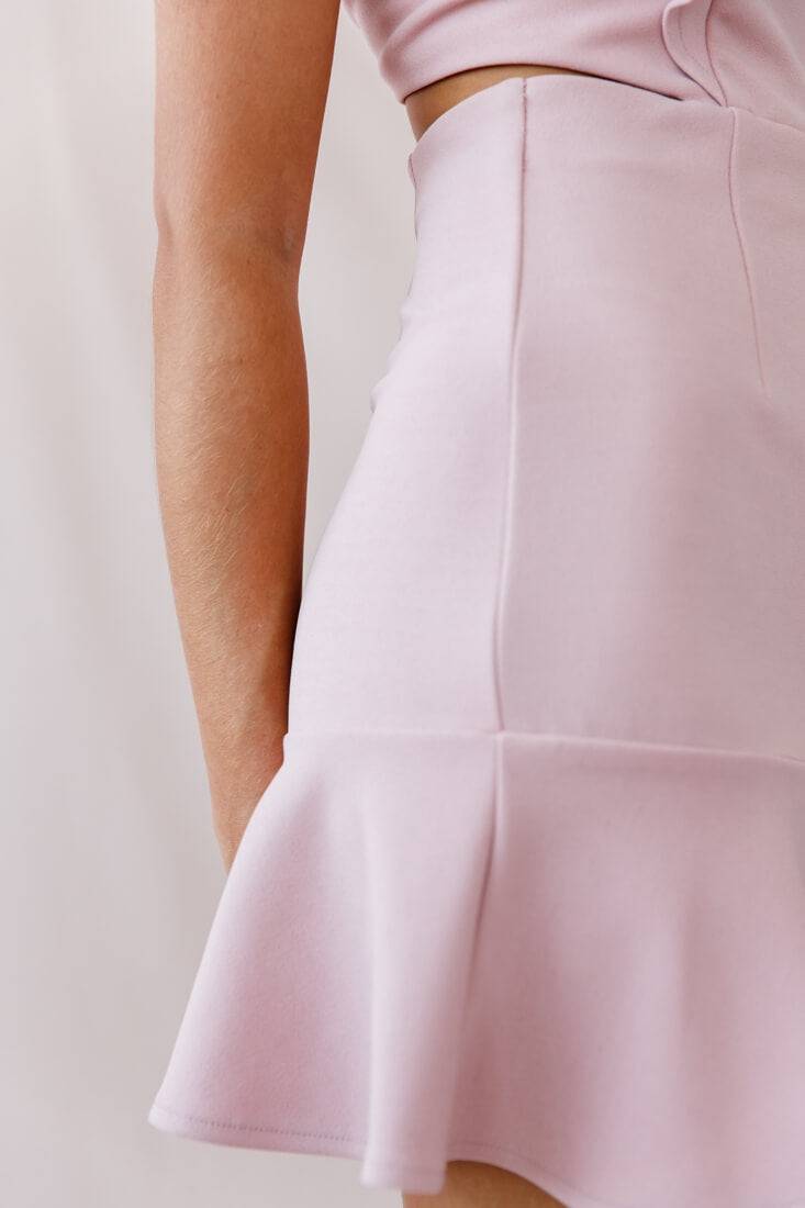 Charlotte Jackie Wide Ruffle Hem Pinafore Dress Graduation Dress