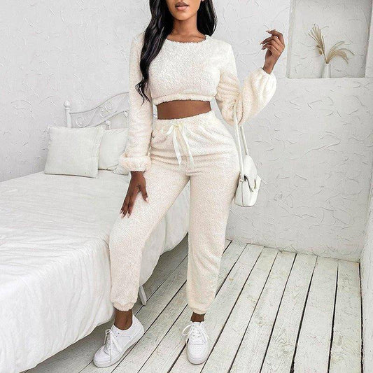Charlotte Women's Sexy Fashion Sports Long-Sleeved Pants Sets