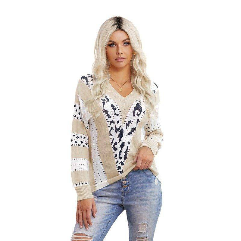 Charlotte Women's Pullover Fashion Long-Sleeved Knitted Sweater